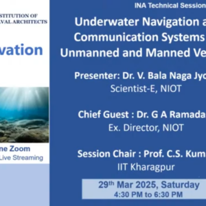 Technical Session on Underwater Navigation and Communication Systems